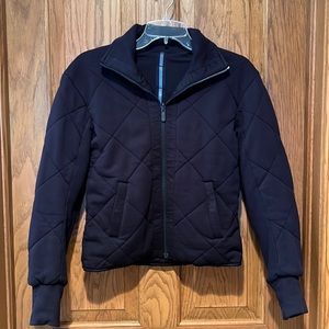 Lululemon reversible Quilted Jacket (Navy Blue) xs